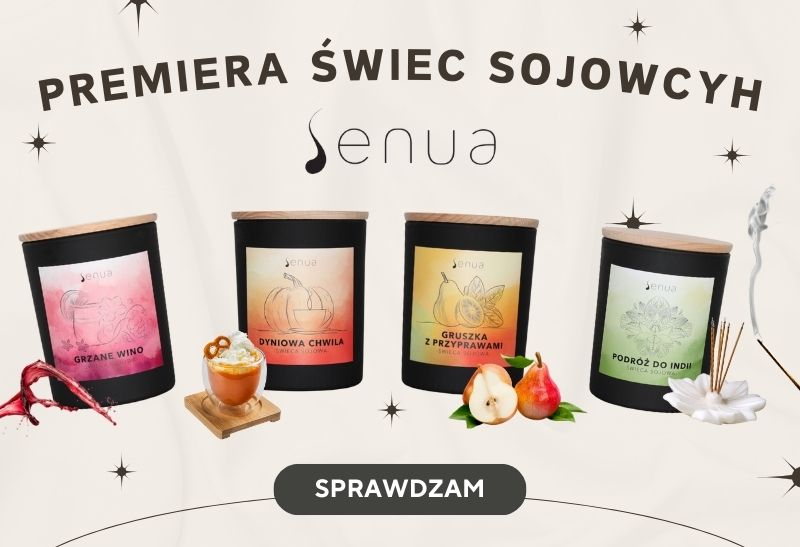 Premiera świec sojowych Senua