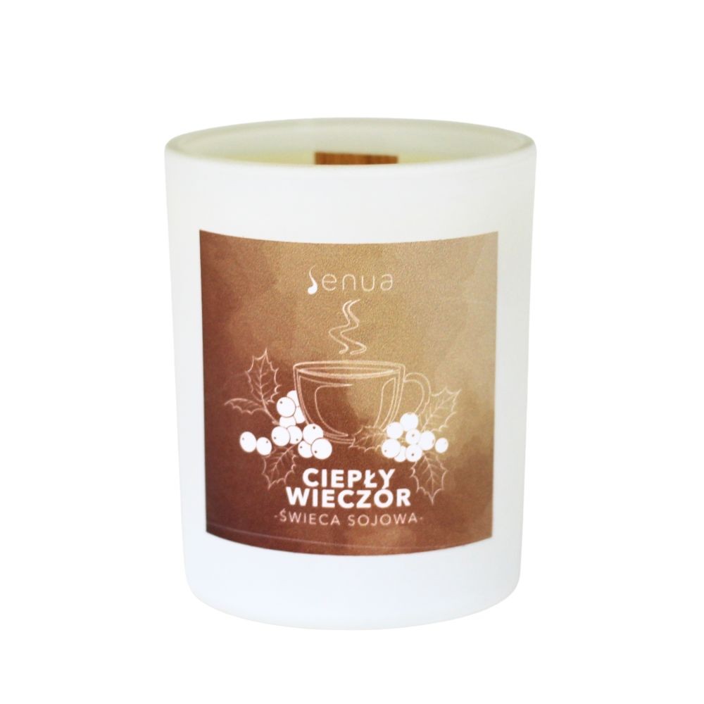 Świeca sojowa Ciepły Wieczór | Senua