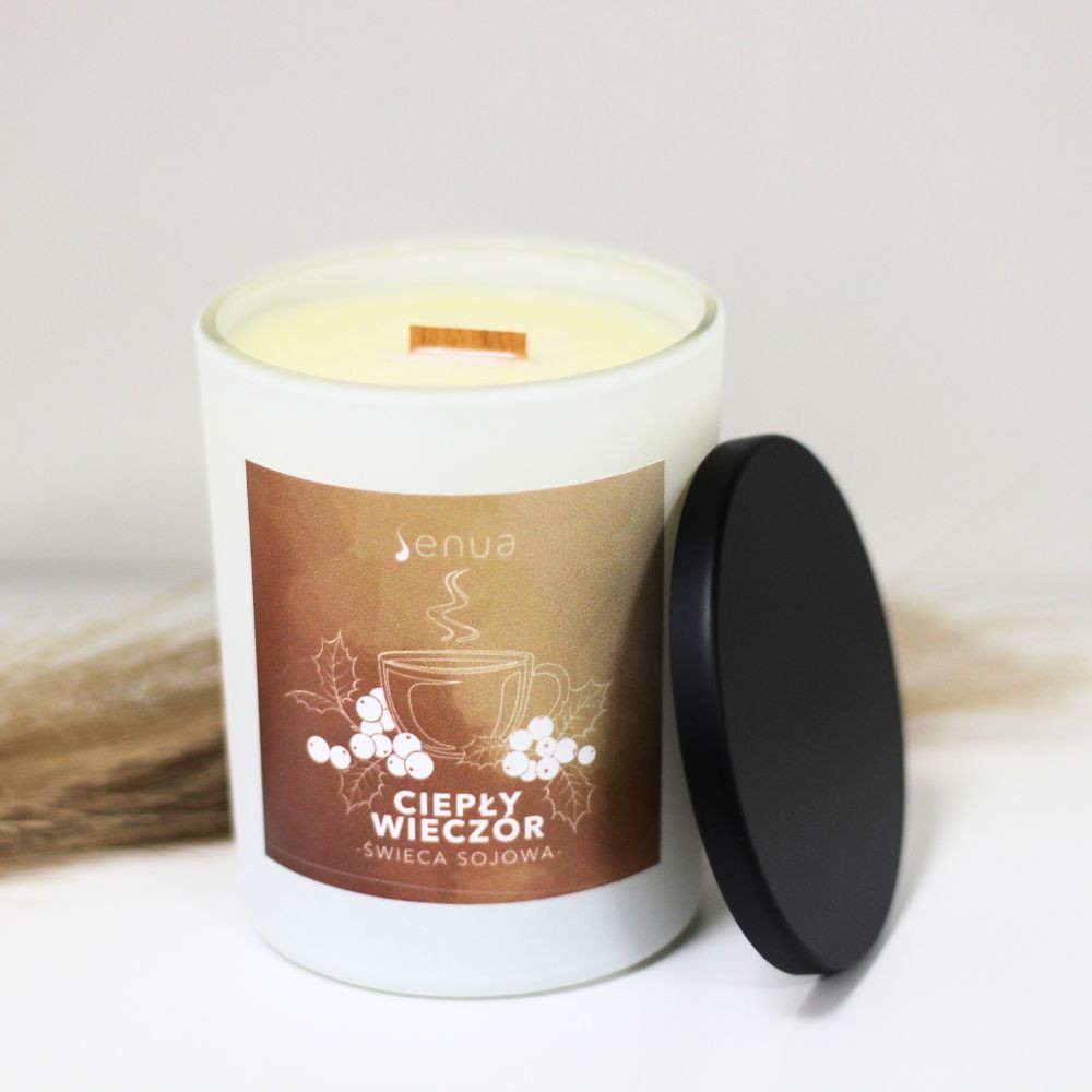 Świeca sojowa Ciepły Wieczór | Senua
