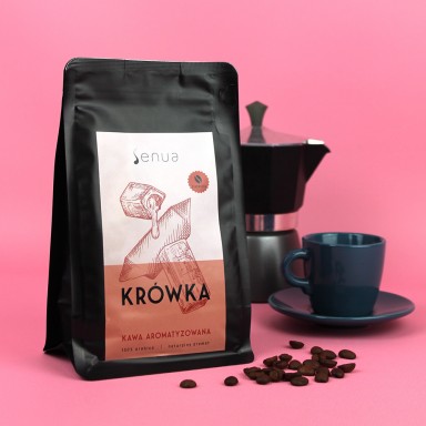 Kawa smakowa aromatyzowana Krówka - ziarnista | Senua