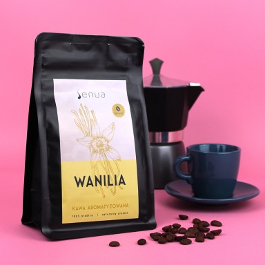 Kawa smakowa aromatyzowana Wanilia - ziarnista | Senua