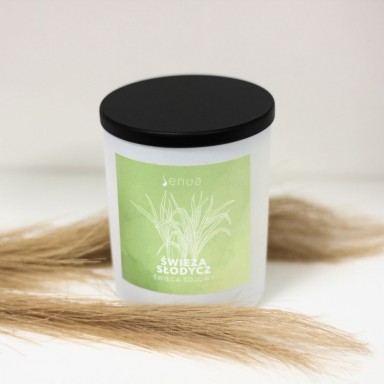 Świeca sojowa Świeża Słodycz | Senua