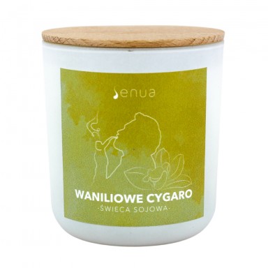 Świeca sojowa Waniliowe Cygaro | Senua