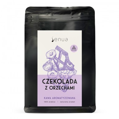 Kawa smakowa aromatyzowana Czekolada z Orzechami - mielona | Senua